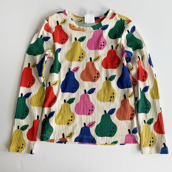 Hanna Andersson Other - Hanna Andersson Girl Ribbed Colorful Pears Tee 6-7 years 120 cm